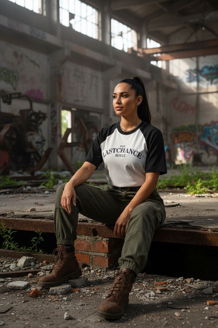Last Chance (F) Oversized Tees