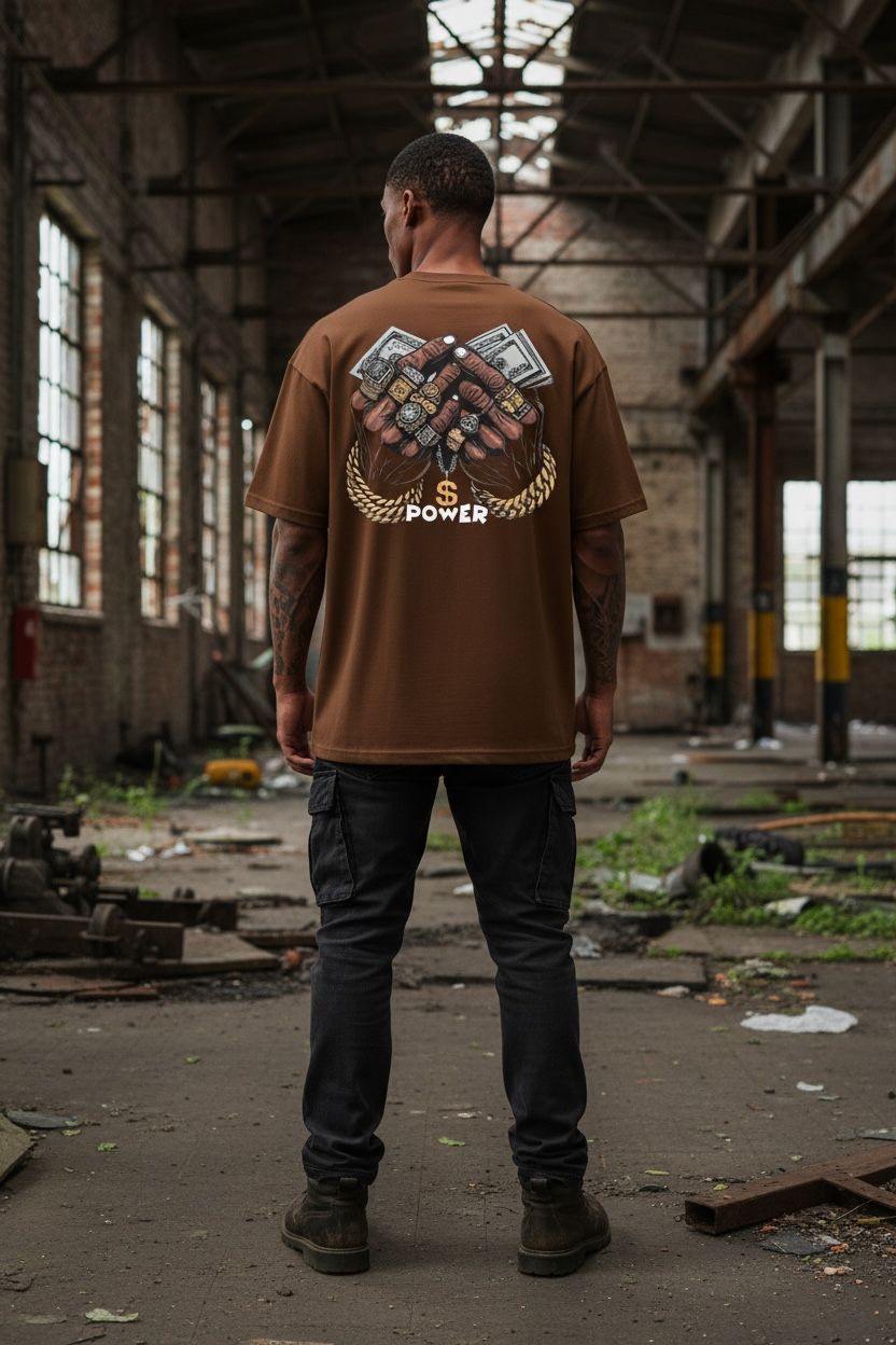 Money Power Oversized Tees