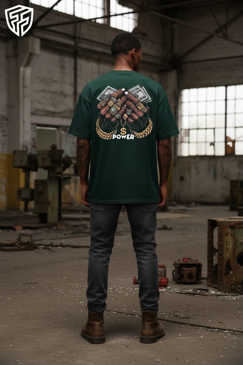 Money Power Oversized Tees