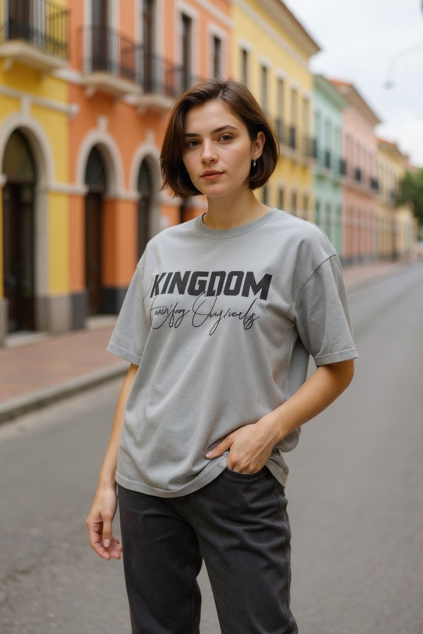 Kindom Oversized Tees(F)