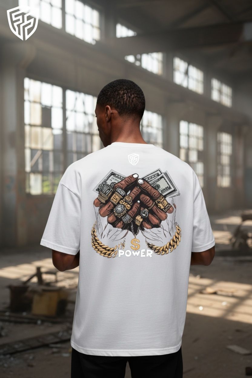 Money Power Oversized Tees
