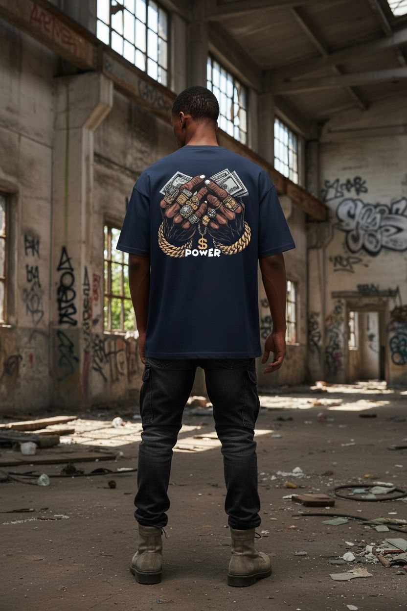 Money Power Oversized Tees